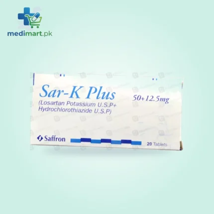 Sar-k Plus 50 mg / 12.5 mg tablets