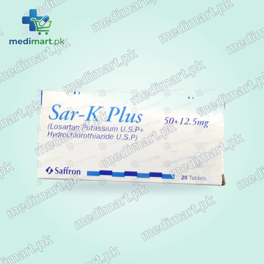 Sar-k Plus 50 mg / 12.5 mg tablets Sar-k Plus 50 mg / 12.5 mg tablets