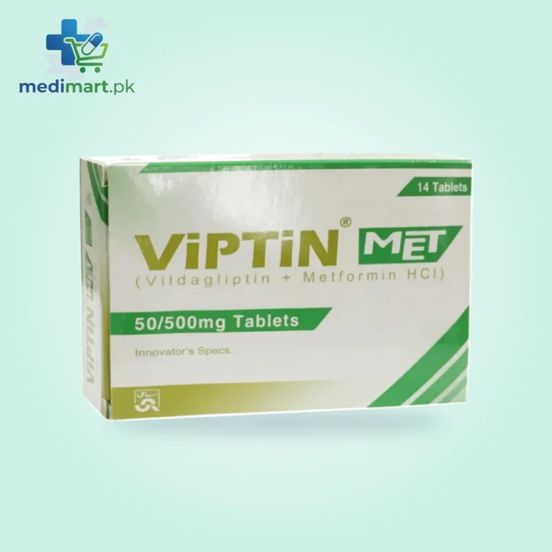 Viptin-Met 50mg/500mg Tablet