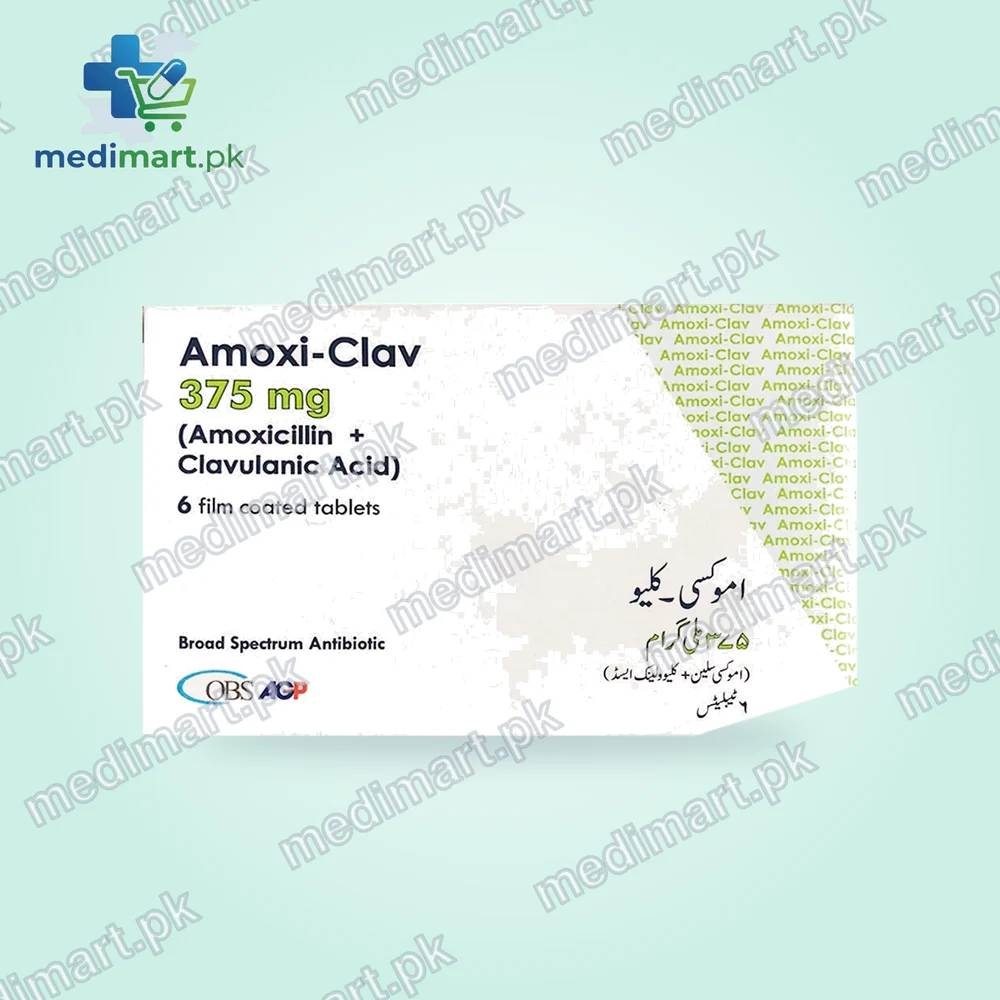 Amoxi-Clav 375mg Tablet Amoxi-Clav 375mg Tablet