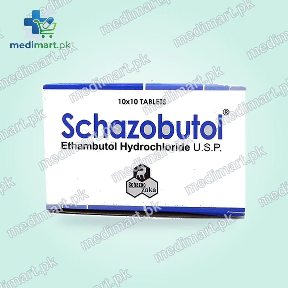 Schazobutol 400mg Tablet