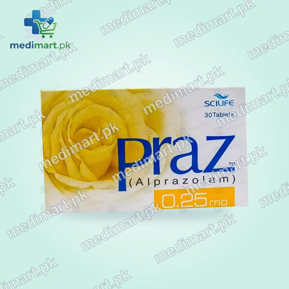 Praz 0.25mg Tablet