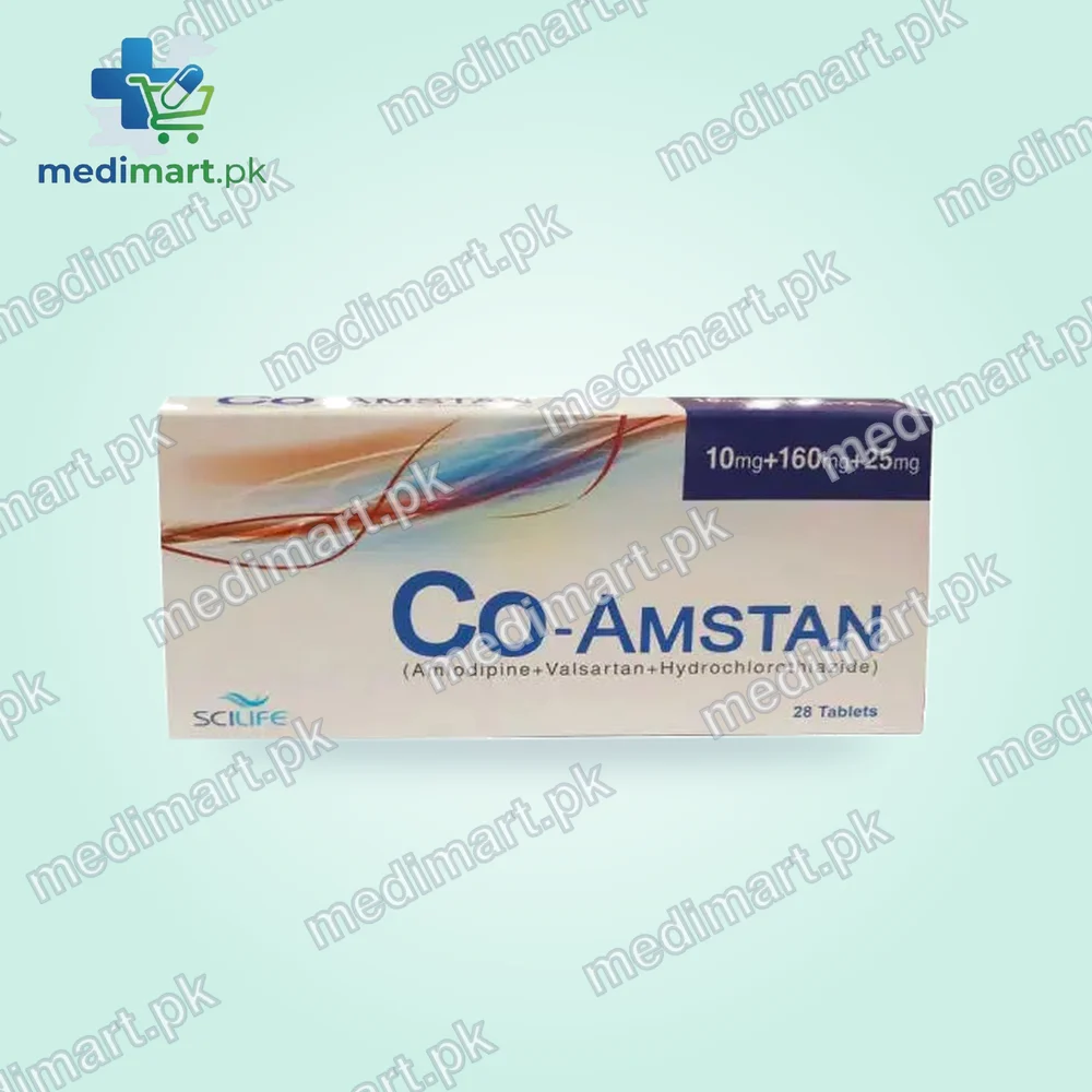Co-Amstan 10+160+25mg Tablet Co-Amstan 10+160+25mg Tablet