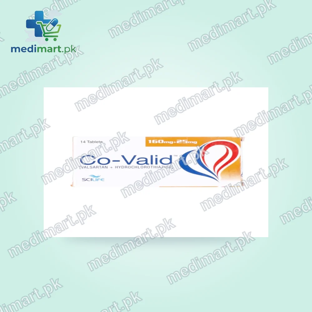 Co-Valid 160mg/25mg Tablet