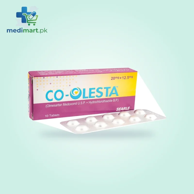 Co-Olesta 20mg/12.5mg Tablet