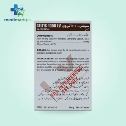 Celtis 500mg Injection