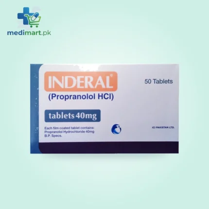 Propranolol 40mg Tablet