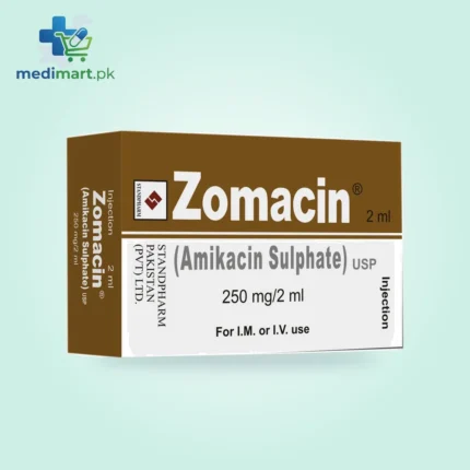 Zomacin 250mg Injection