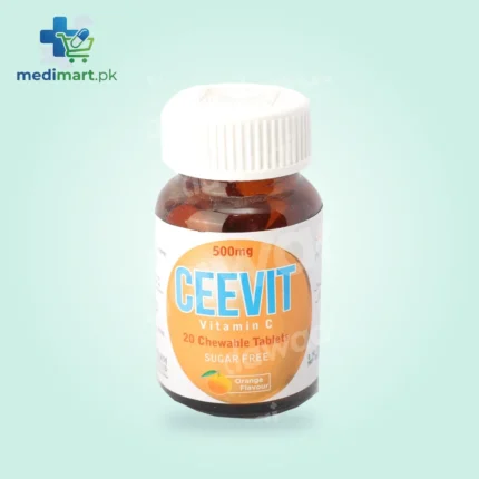 Ceevit Orange Flavour 500mg Tablet