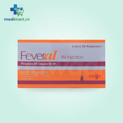 Feveral 300 mg / 20 mg Injection Im
