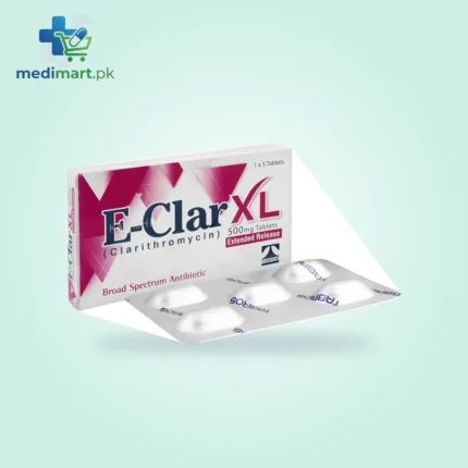 E-Clar 500mg Tablet Xl
