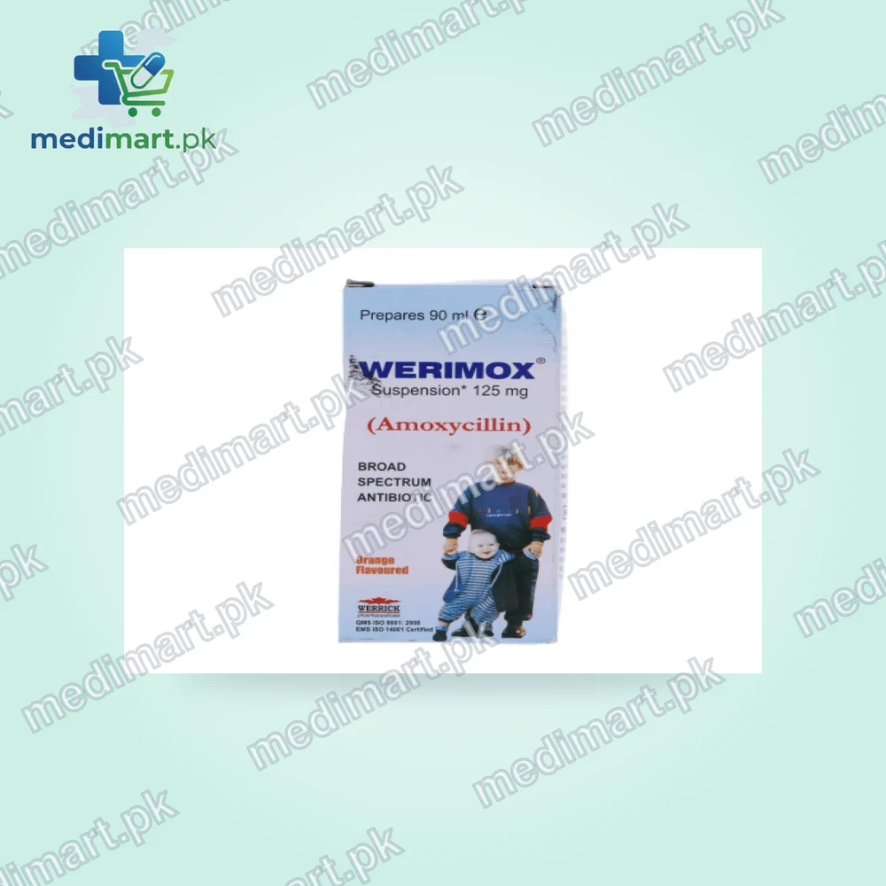 Werimox Suspension 90ml 250mg suspension Werimox Suspension 90ml 250mg suspension