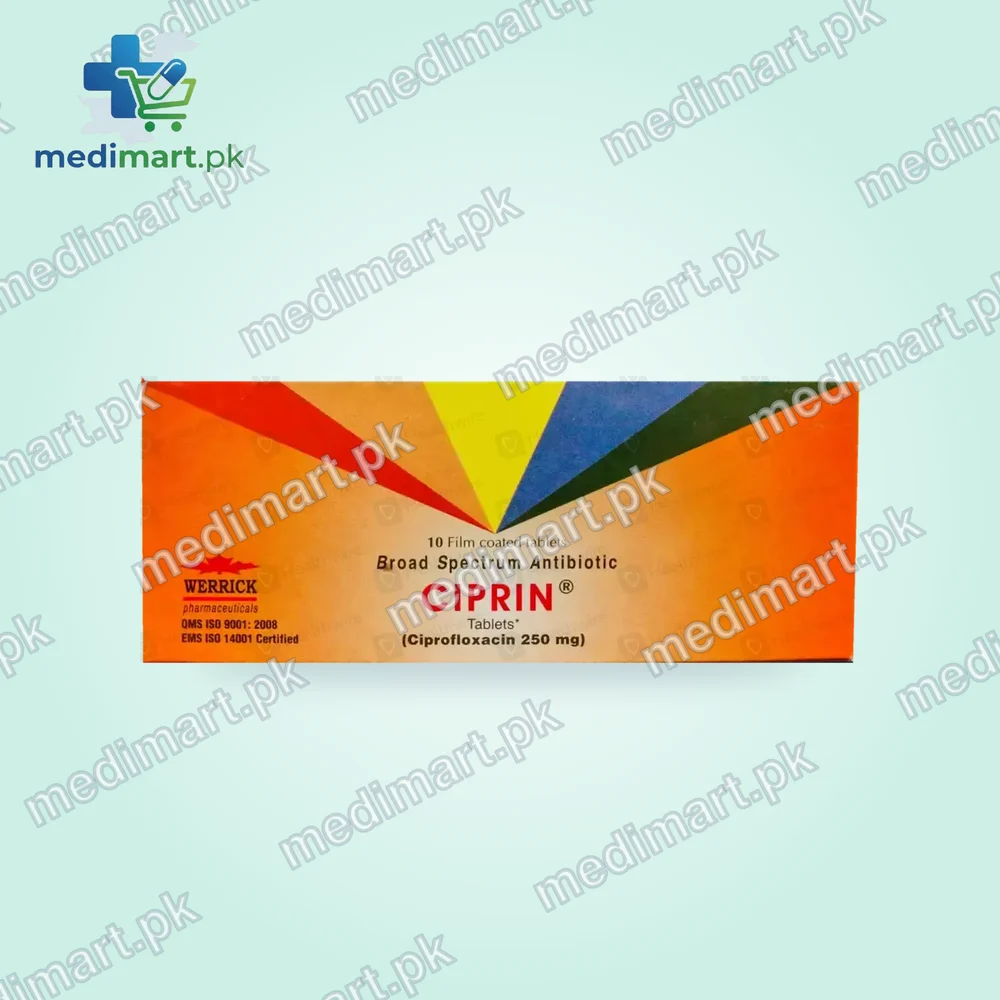 Ciprin 250mg tablet Ciprin 250mg tablet