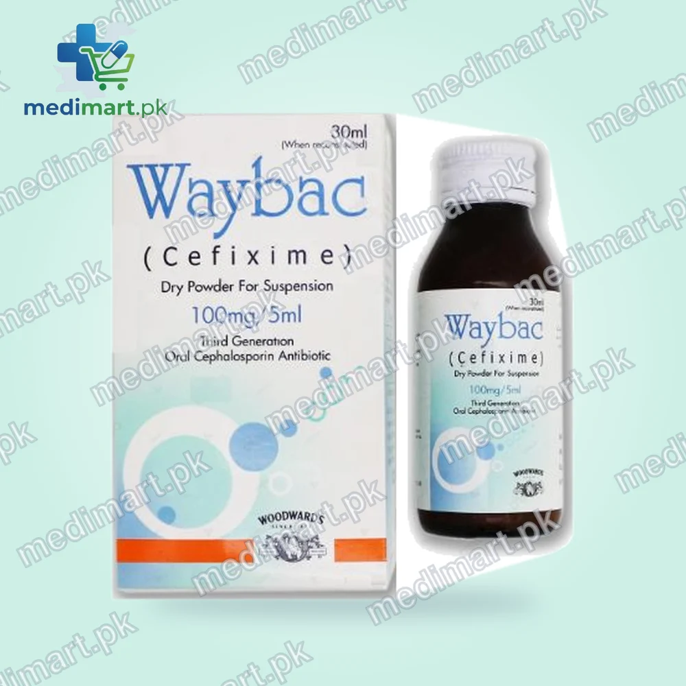 Waybac 100mg|5ml suspension