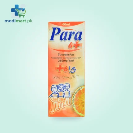 Para 6+ 250mg suspension