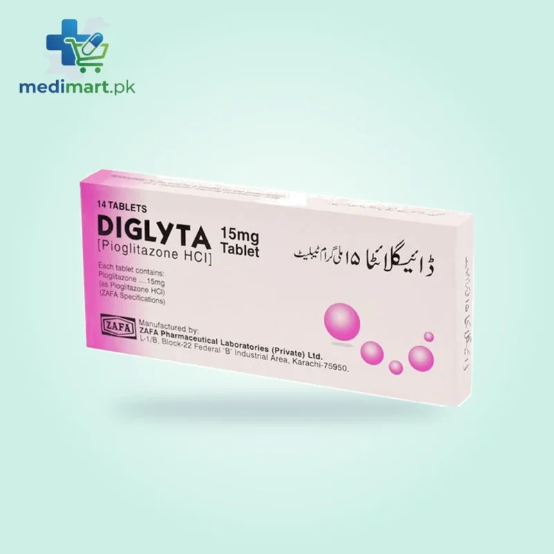 Diglyta 15mg tablet