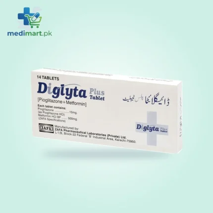 Diglyta Plus 15mg/500mg tablet