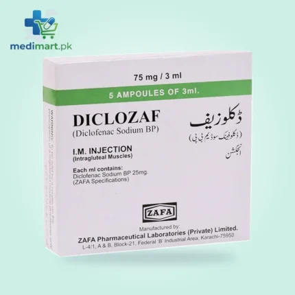 Diclozaf 75mg|3ml injection