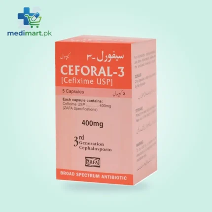 Ceforal-3 400mg capsule