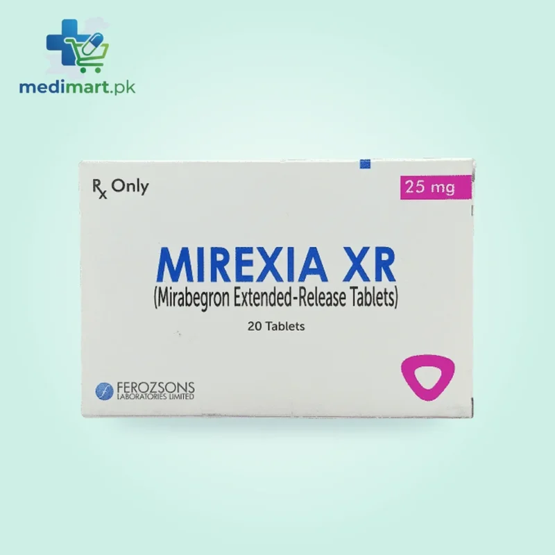 MIREXIA XR 25MG TABLETS