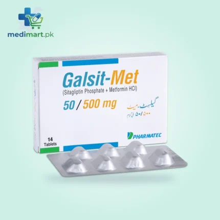 GALSIT-MET 50/500MG TABLETS 14S