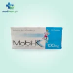 Mobil K 100mg Tablets