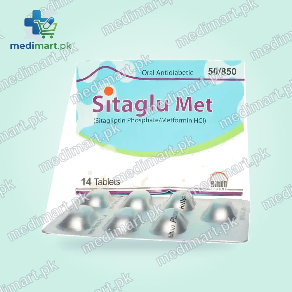 Sitaglu Met 50/850 Tablets 28s