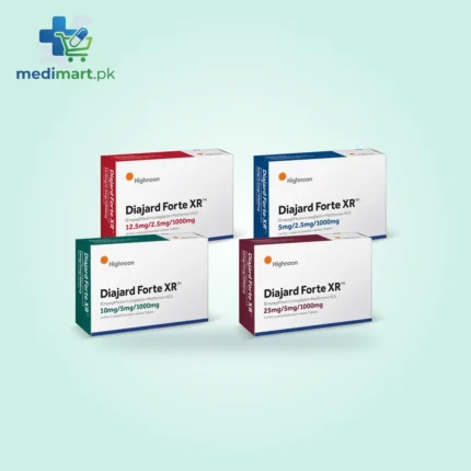 DIAJARD FORTE XR 10/5/1000MG TABLETS