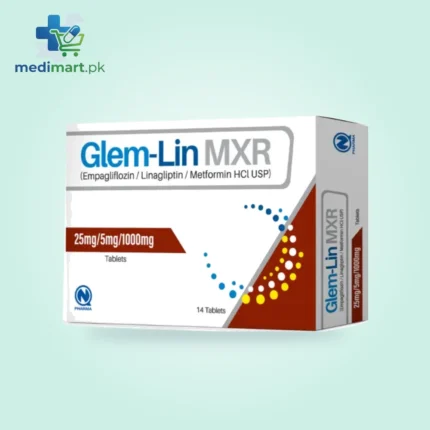 GLEM LIN MXR 25/5/1000MG TABLETS