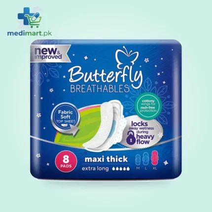 Butterfly Breat Maxi Thick Extra Long 8s
