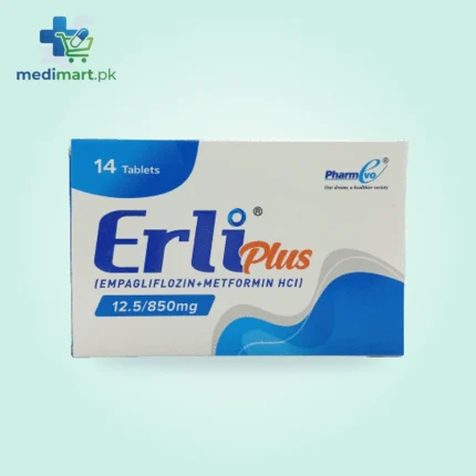 ERLI PLUS 12.5/850MG TABLETS