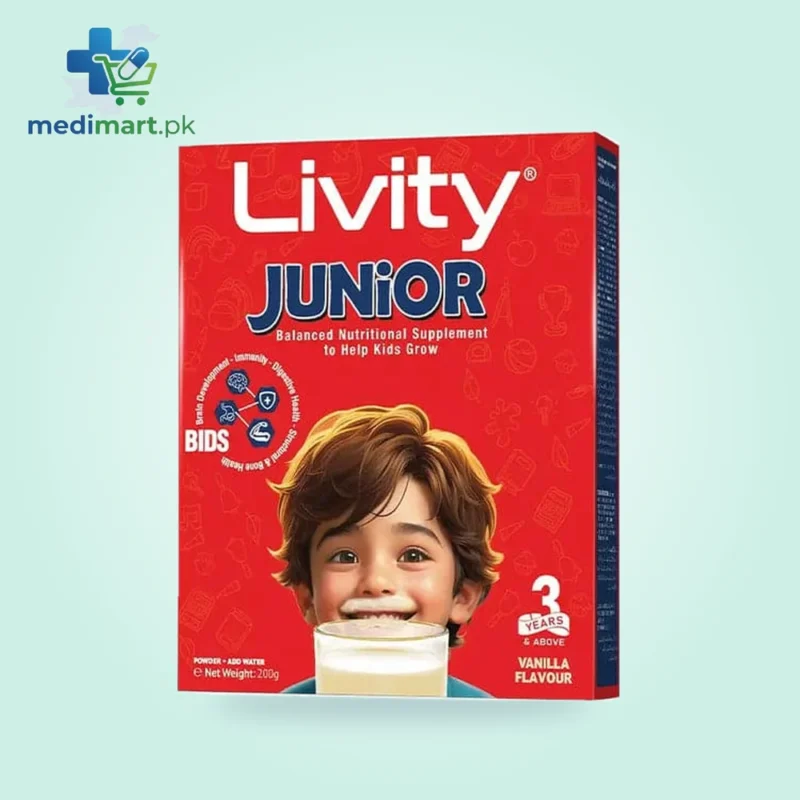 LIVITY JUNIOR VANILLA 2OOG