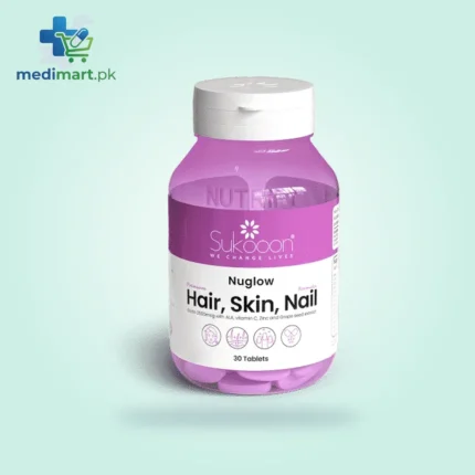 NUTRIFY NUGLOW HAIR SKIN NAIL TABLETS