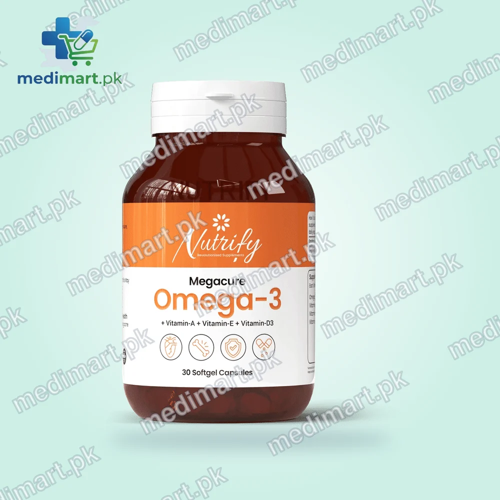 NUTRIFY MEGACURE OMEGA 3 SOFTGEL