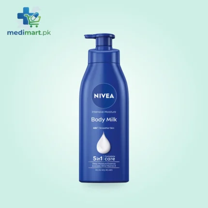 Nivea Body Milk 380ml Pump Blue