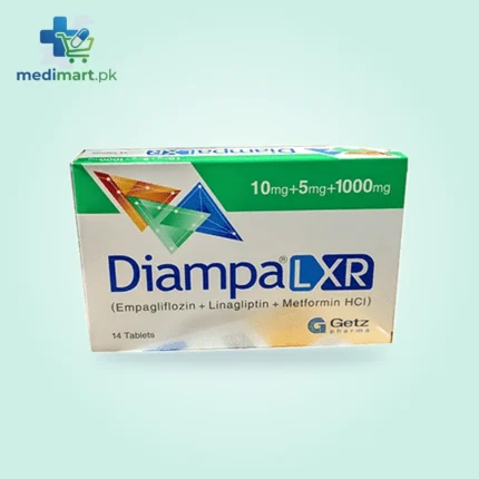 Diampa L XR 10mg+5mg+1000mg Tablets