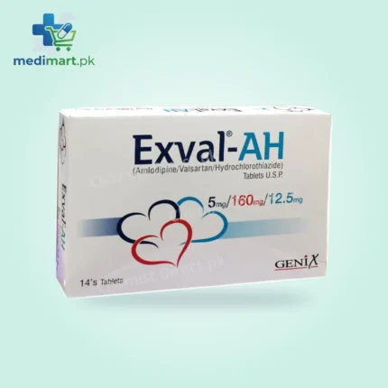 EXVAL AH 5/160/12.5 MG TABLET
