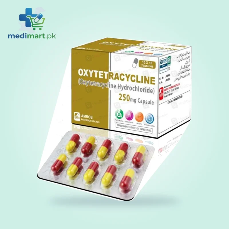 Oxytetracycline 250mg Capsule 100