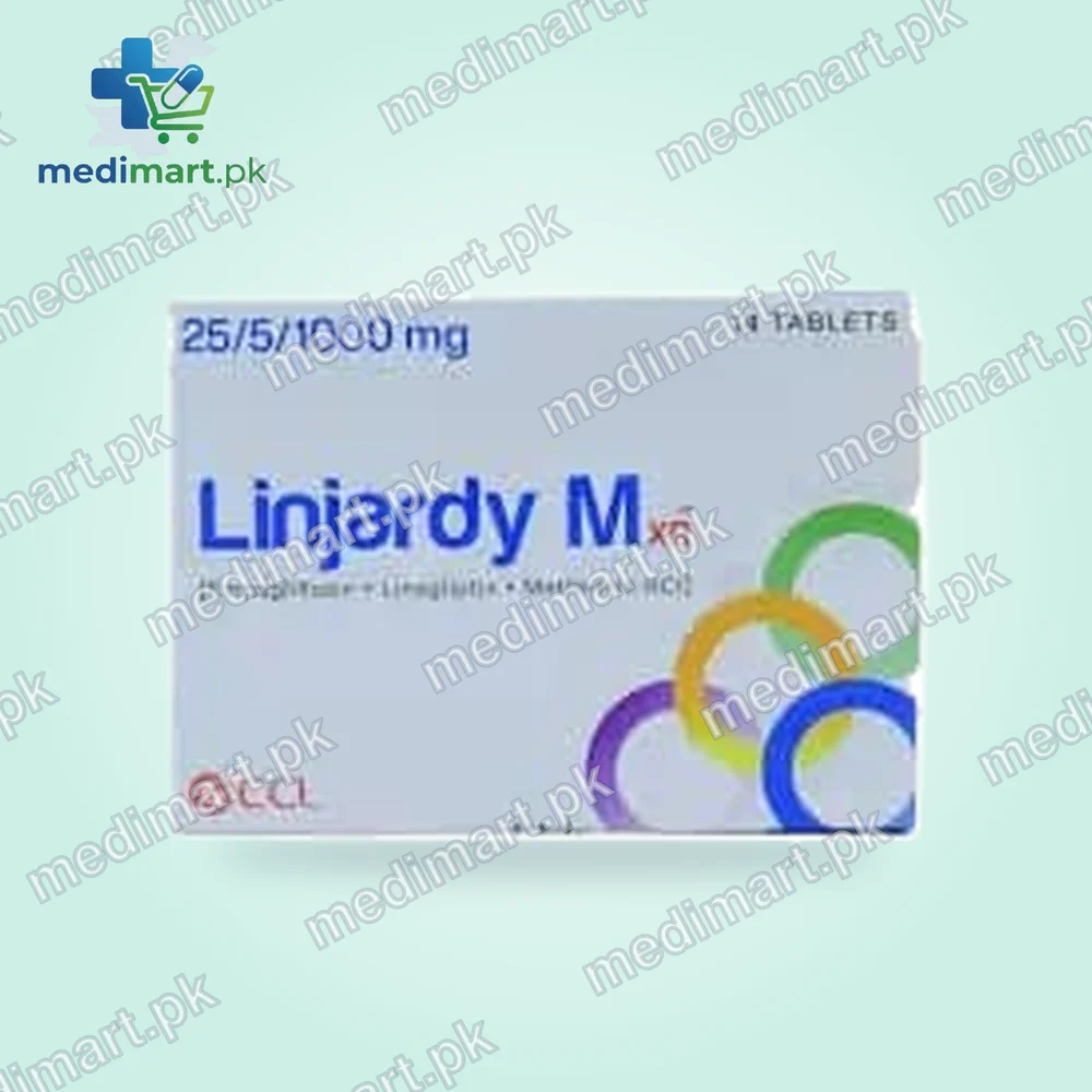 Linjardy Mxr 25/5/1000 Tablet Linjardy Mxr 25/5/1000 Tablet