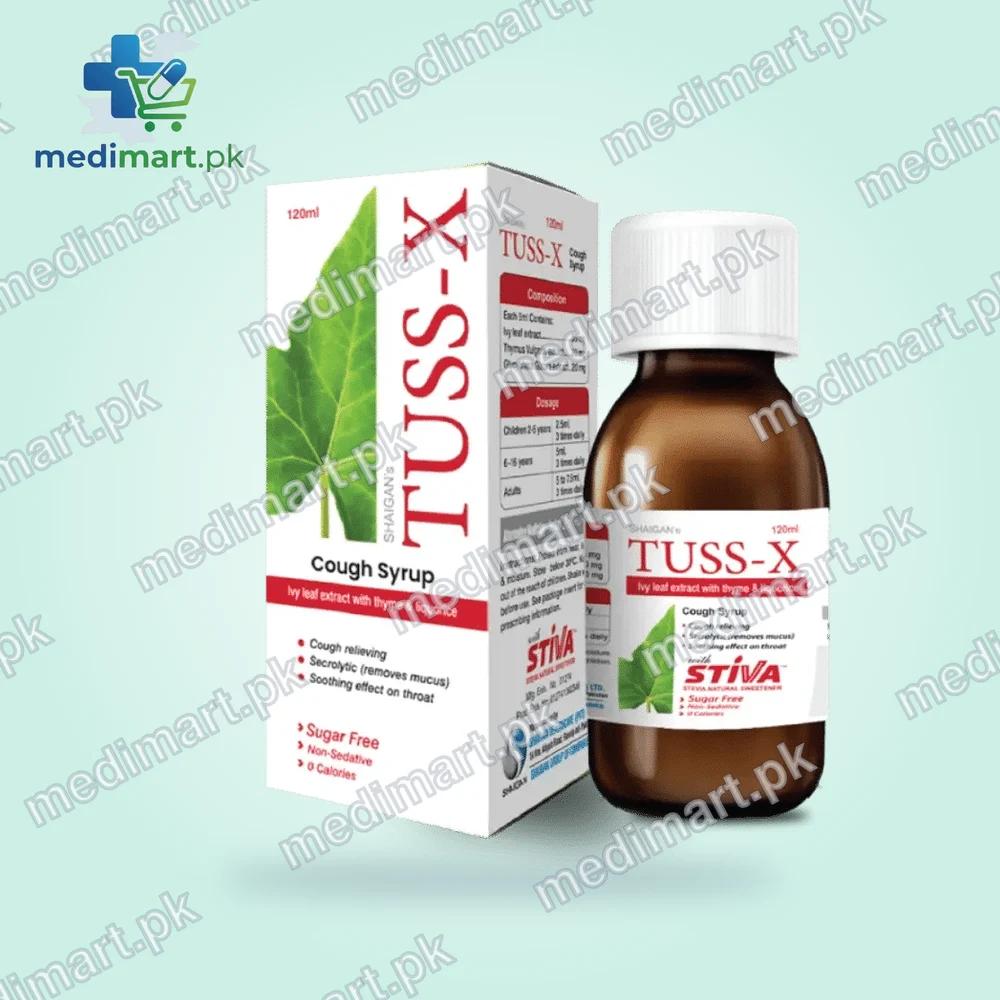 Tuss-X Cough Syrup 120ml Tuss-X Cough Syrup 120ml