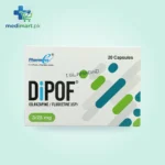 DIPOF 3/25 MG CAPSULE 20S
