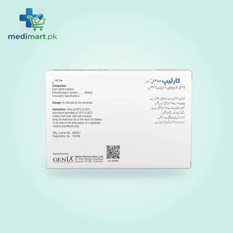 Carlep 400mg Tablet