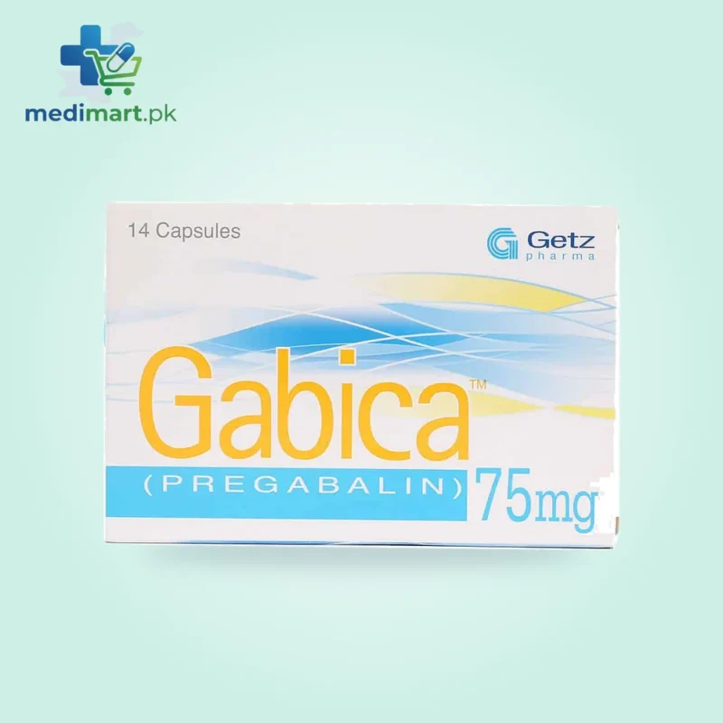 Gabica 75mg Capsule 28