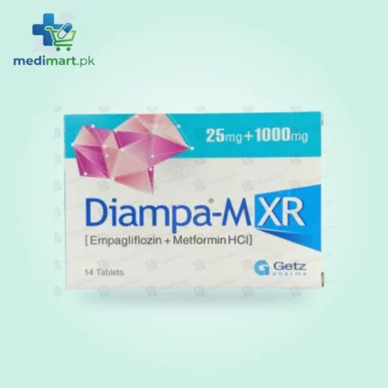 Diampa M XR 25/1000 mg 14s