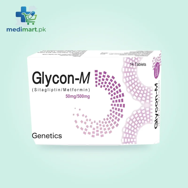 GLYCON M 50 500 MG TABLET
