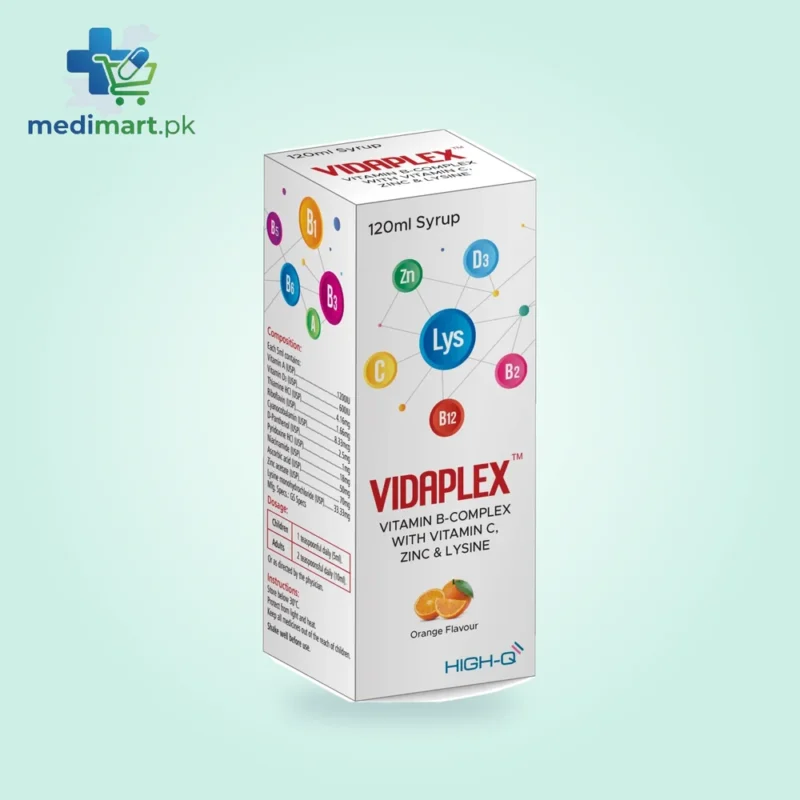VIDAPLEX 120ML SYRUP